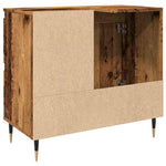 Mueble de baño de madera envejecida HKH
