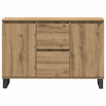 Aparador Moderno HKH en derivados de Madera, Hierro 101,5 X 35 X 70 Cm - Roble Artesanal