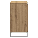 Aparador Moderno HKH en derivados de Madera, Hierro 101,5 X 35 X 70 Cm - Roble Artesanal