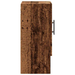 HKH Armario de Pared en Madera Antigua - 60x31x70 Cm