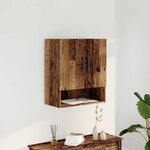 HKH Armario de Pared en Madera Antigua - 60x31x70 Cm