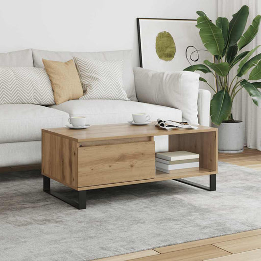 Mesa de Centro HKH en Derivados de Madera Roble Artesanal