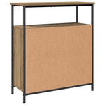 Aparador Clásico HKH de Madera, Acero 70 x 30 x 80 cm - Roble Artesanal