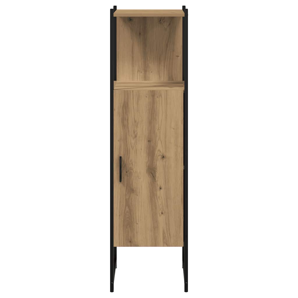 HKH Armario de Baño en Roble Artesiano - 33x33x120,5 Cm