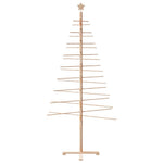 HKH Árvore de Natal Decorativa Madeira de Maciça em Pinho
