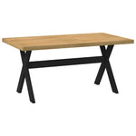 HKH Mesa de Jantar Noain Pernas em Forma X em Pinho Maciço