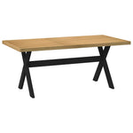 HKH Mesa de Jantar Noain Pernas em Forma X em Pinho Maciço
