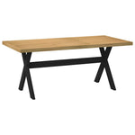 HKH Mesa de Jantar Noain Pernas em Forma X em Pinho Maciço