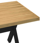 HKH Mesa de Jantar Noain Pernas em Forma X em Pinho Maciço