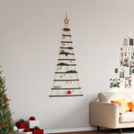 HKH Árvore de Natal Suspensa com Estrela no Topo - Natural