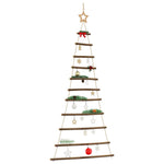 HKH Árvore de Natal Suspensa com Estrela no Topo - Natural