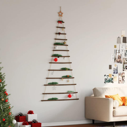 HKH Árvore de Natal Suspensa com Estrela no Topo - Natural
