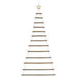 HKH Árvore de Natal Suspensa com Estrela no Topo - Natural