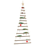 HKH Árvore de Natal Suspensa com Estrela no Topo - Natural