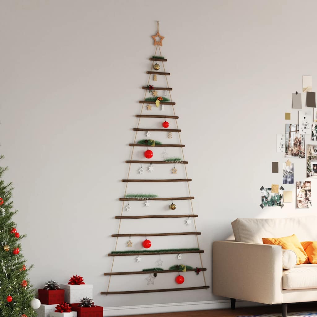 HKH Árvore de Natal Suspensa com Estrela no Topo - Natural