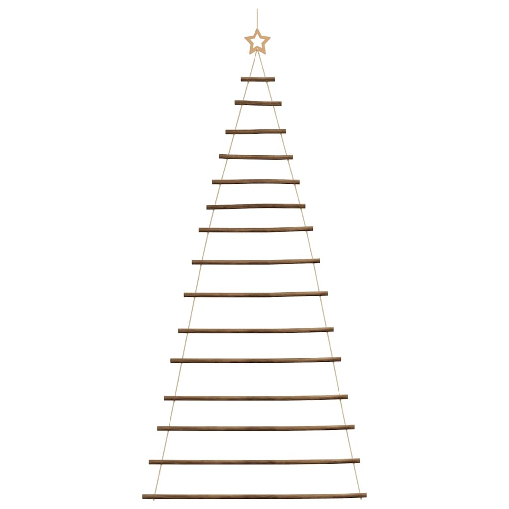 HKH Árvore de Natal Suspensa com Estrela no Topo - Natural