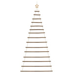 HKH Árvore de Natal Suspensa com Estrela no Topo - Natural