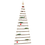 HKH Árvore de Natal Suspensa com Estrela no Topo - Natural