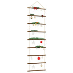 HKH Decoração de Parede em Forma de Escada - Ramo Natural