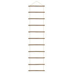 HKH Decoração de Parede em Forma de Escada - Ramo Natural