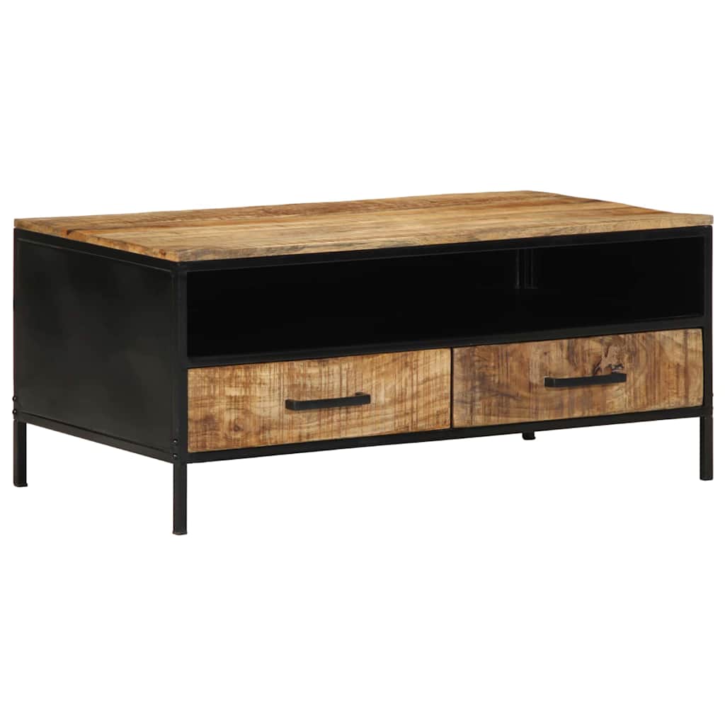 Mesa de centro HKH con cajón - Marrón