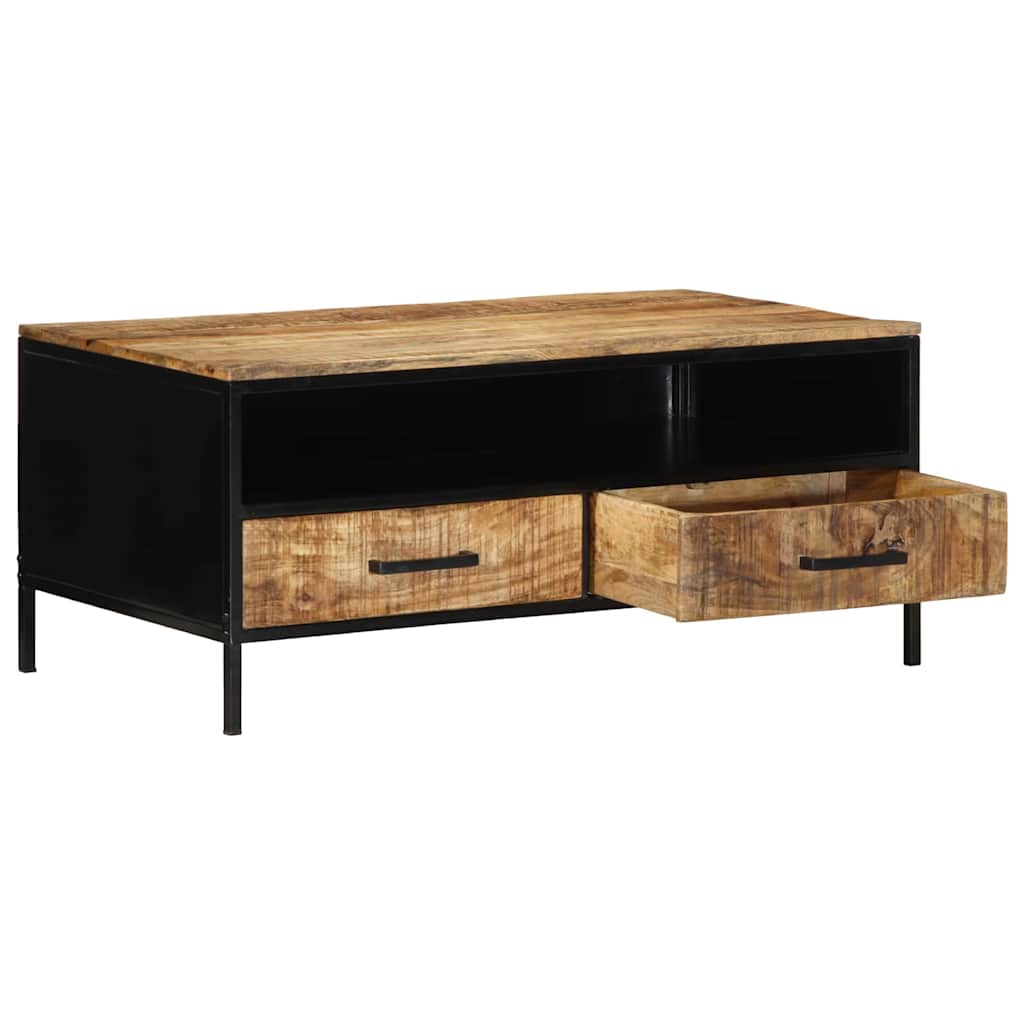 Mesa de centro HKH con cajón - Marrón