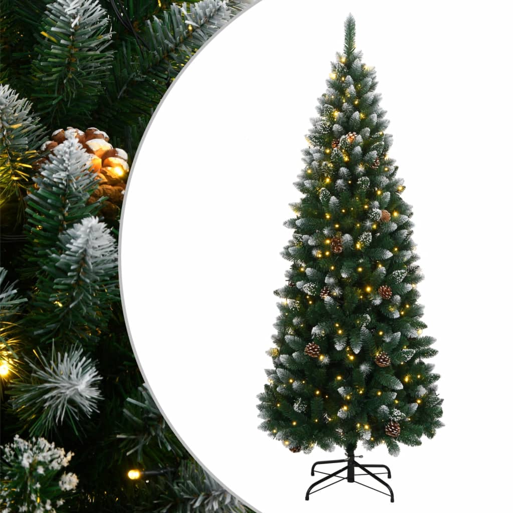 HKH Árvore de Natal Artificial com 300 Luzes LED