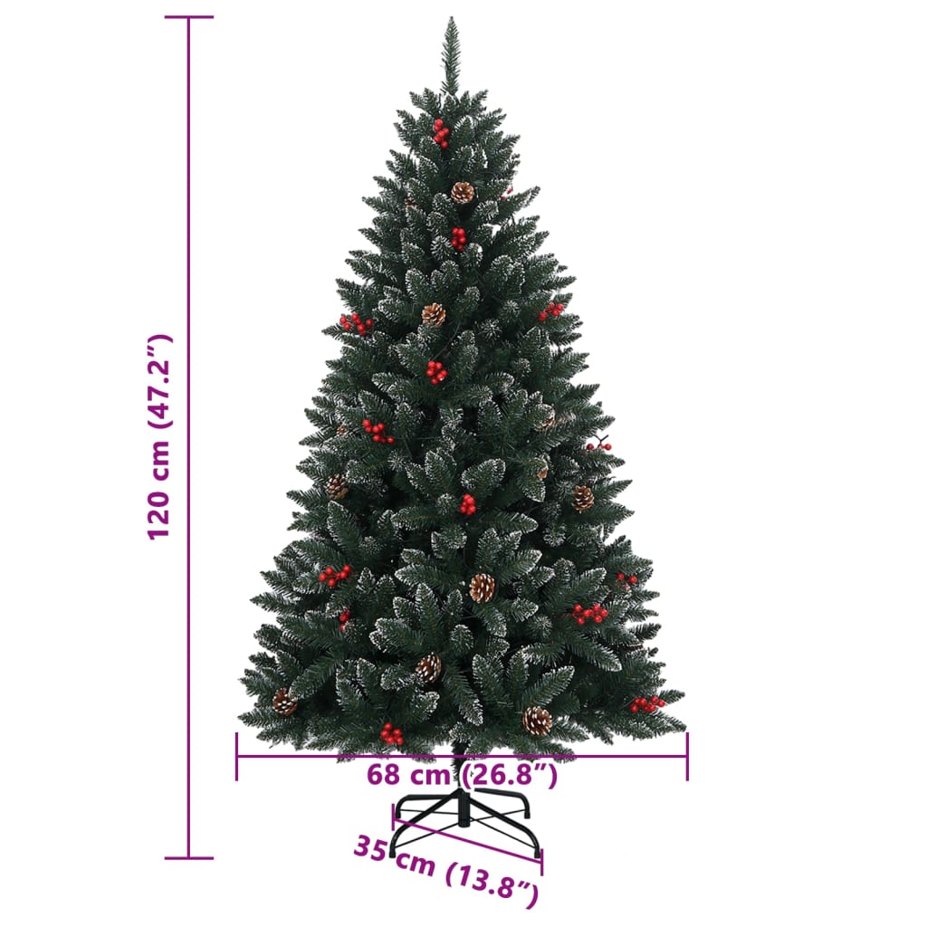 HKH Árvore de Natal Artificial com 150 Luzes LED