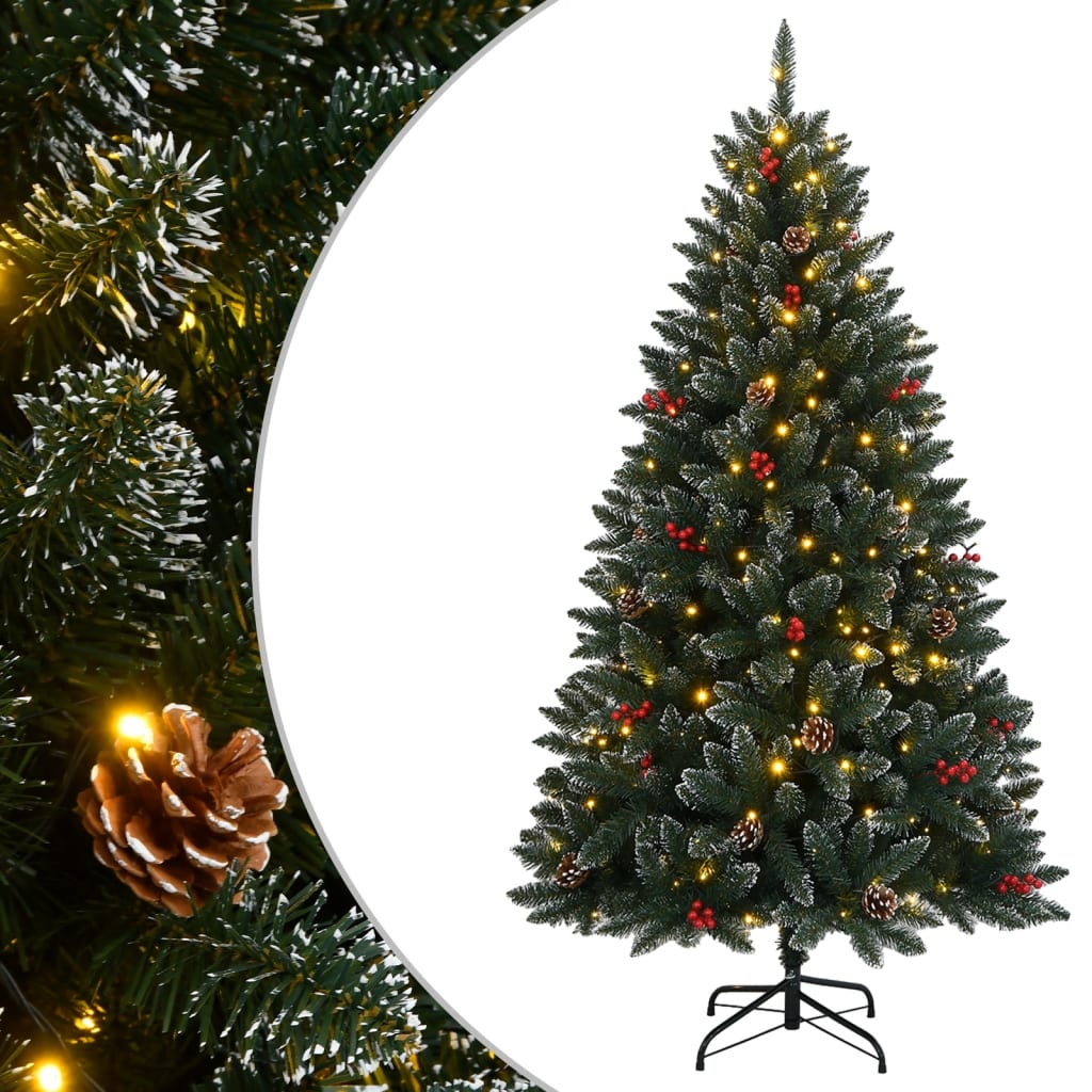 HKH Árvore de Natal Artificial com 300 Luzes LED
