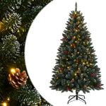 HKH Árvore de Natal Artificial com 300 Luzes LED
