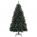 HKH Árvore de Natal Artificial com 300 Luzes LED