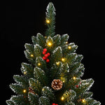 HKH Árvore de Natal Artificial com 300 Luzes LED