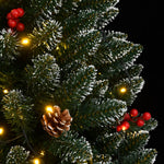 HKH Árvore de Natal Artificial com 300 Luzes LED