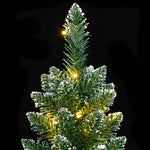 HKH Árvore de Natal Artificial Fina com 300 Luzes LED