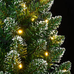 HKH Árvore de Natal Artificial Fina com 300 Luzes LED