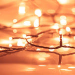HKH Árvore Natal Artificial com 300 Luzes LED e Flocos de Neve