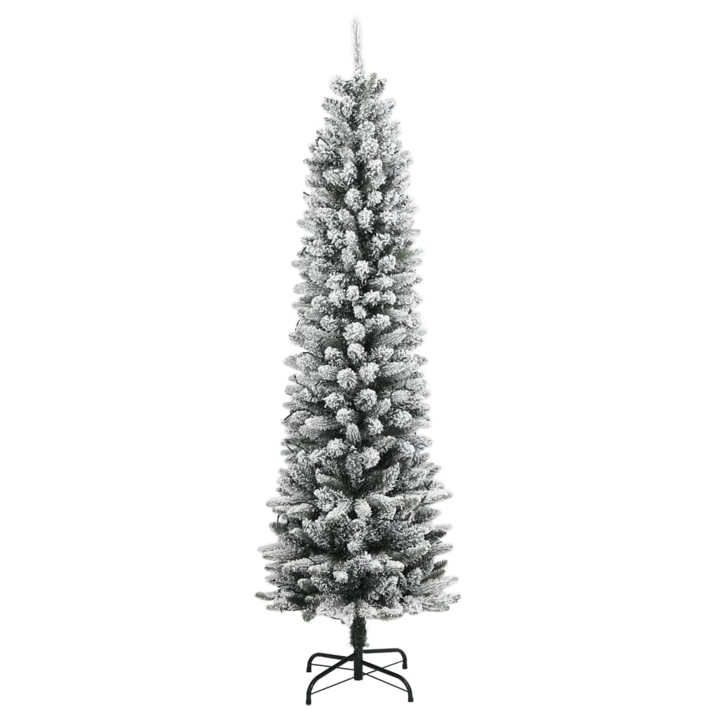 HKH Árvore Natal Artificial com 300 Luzes LED e Flocos de Neve