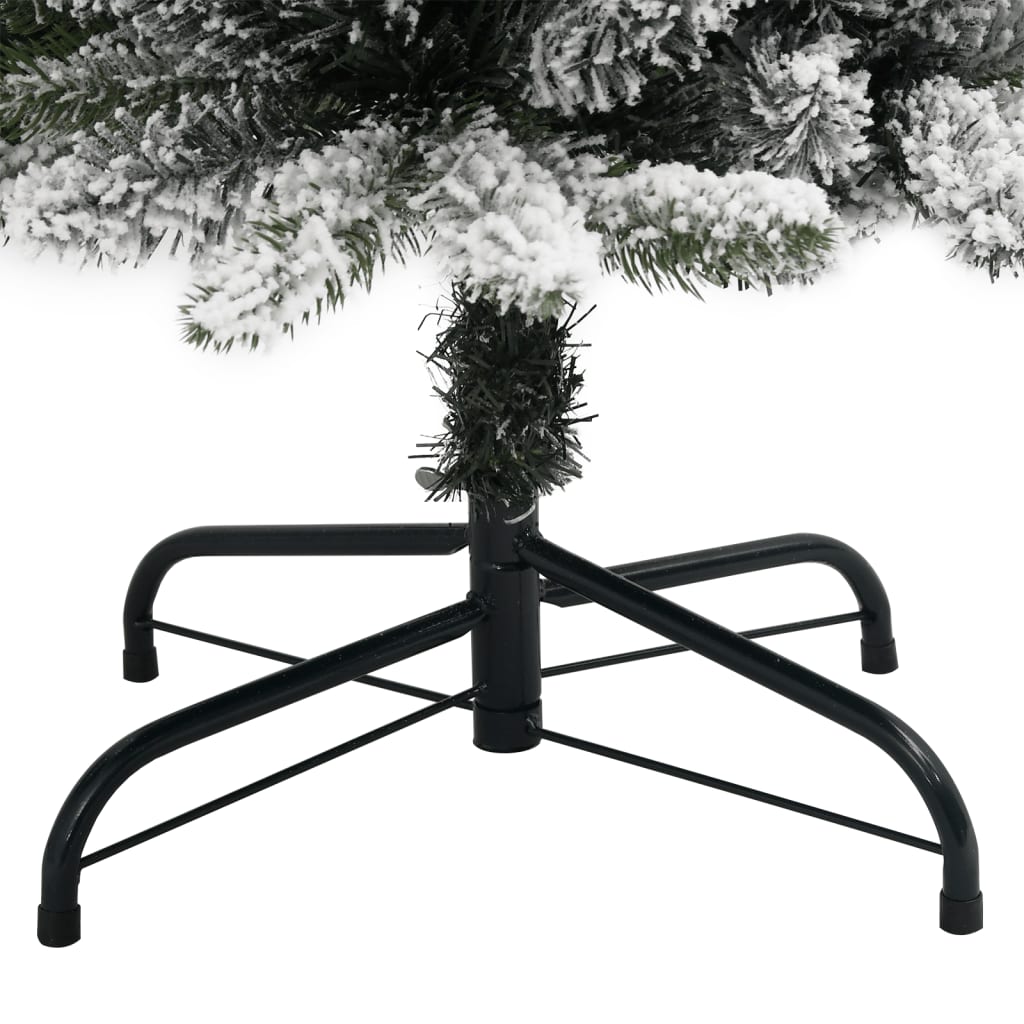 HKH Árvore Natal Artificial com 300 Luzes LED e Flocos de Neve