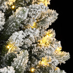 HKH Árvore Natal Artificial com 300 Luzes LED e Flocos de Neve