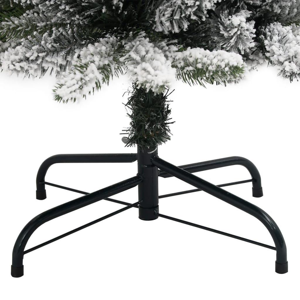 HKH Árvore Natal Artificial com 300 Luzes LED e Flocos de Neve