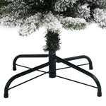 HKH Árvore Natal Artificial com 300 Luzes LED e Flocos de Neve