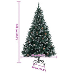 HKH Árvore de Natal Artificial com 150 Luzes LED