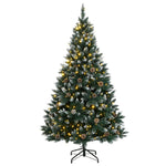 HKH Árvore de Natal Artificial com 300 Luzes LED