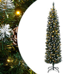 HKH Árvore de Natal Artificial Fina com 300 Luzes LED