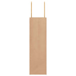 Bolsas de Papel HKH 50 Unidades con Asas - Marrón - 21x11x36 cm