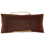 HKH Bolsas de papel 50 unidades con asas - Marrón - 26x12x35 cm
