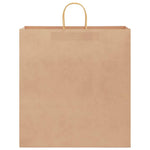 HKH Sacos de Papel 250 Unidades com Alças - Castanho - 45x17x48 cm
