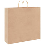 HKH Sacos de Papel 250 Unidades com Alças - Castanho - 54x15x49 cm