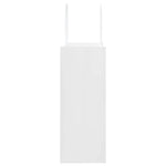 HKH Bolsas de Papel 50 Unidades con Asas - Blanco - 21x11x28 cm