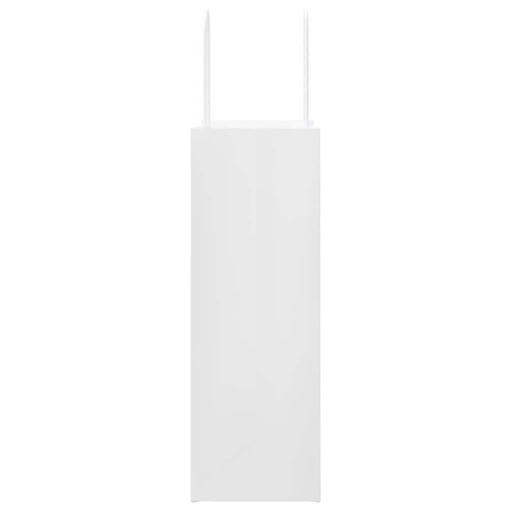 HKH Bolsas de Papel 50 Unidades con Asas - Blanco - 21x11x31 cm